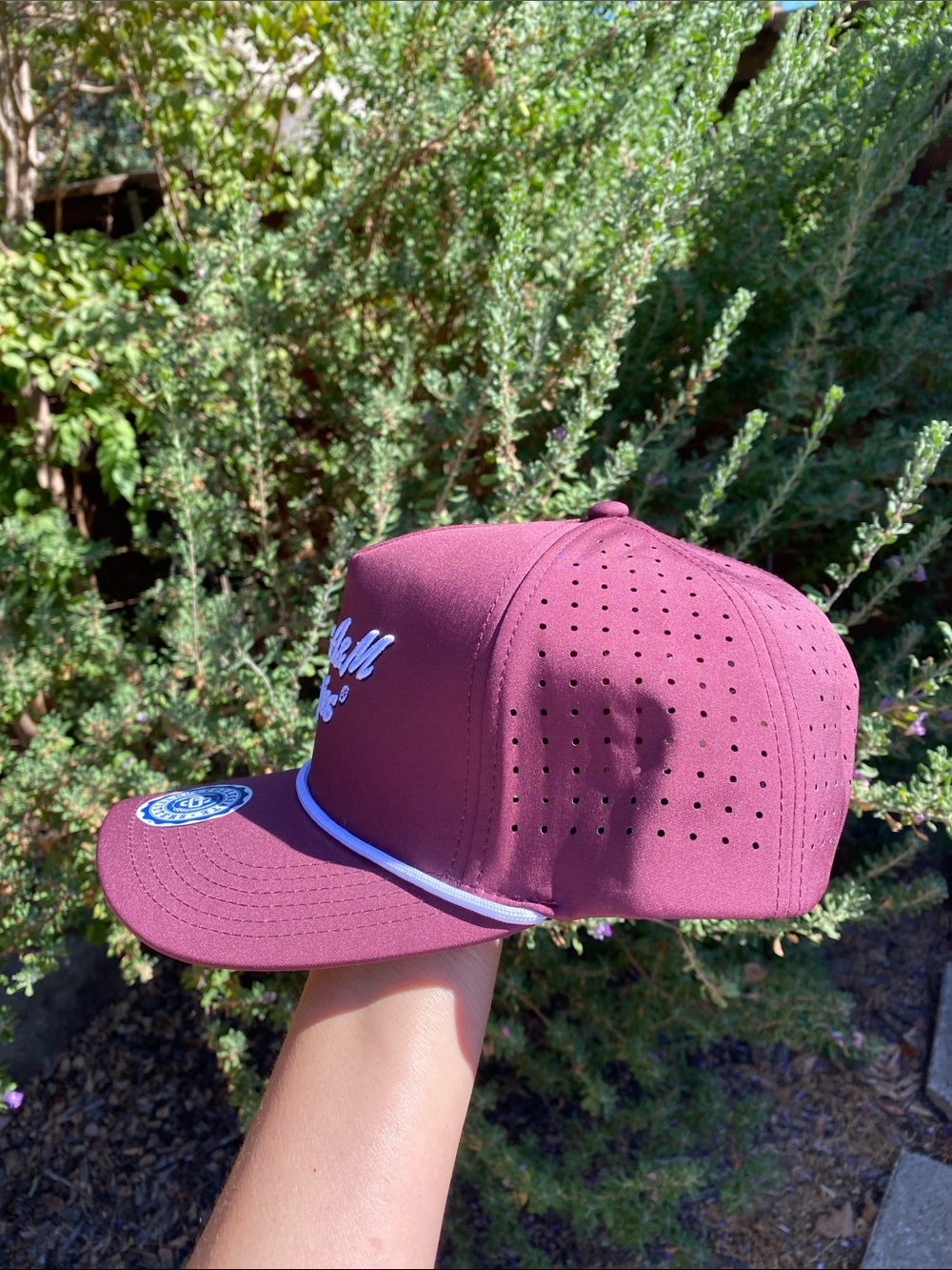 NEW✨Texas A&M Aggies Maroon Rope Front Hat - Picture 2 of 9